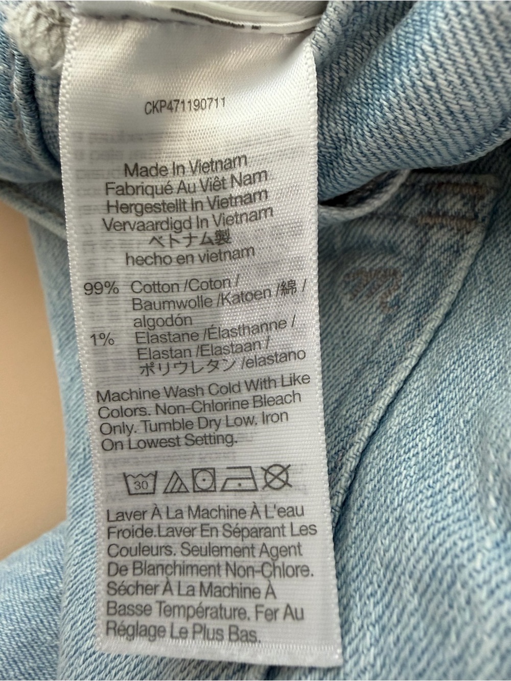 Madewell The Perfect Vintage Wide Leg Crop Jeans High Rise Women’s Size 27 - Picture 9 of 15